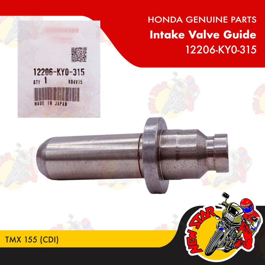 12206-KY0-315 | Intake Valve Guide | Genuine Honda parts | TMX 155 (CDI)