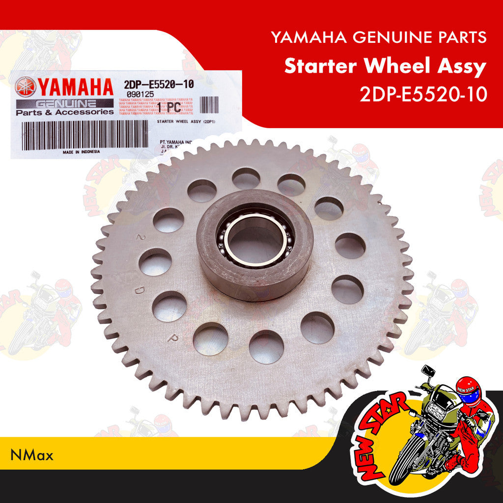 2DP-E5520-10 | Starter Wheel Assy | Genuine Yamaha parts | NMax