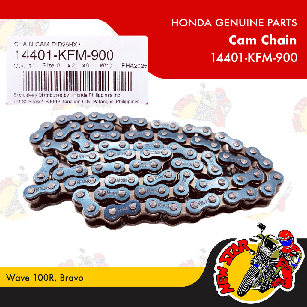 14401-KFM-900 | Cam Timing Chain | Genuine Honda parts | Wave 100R Bravo