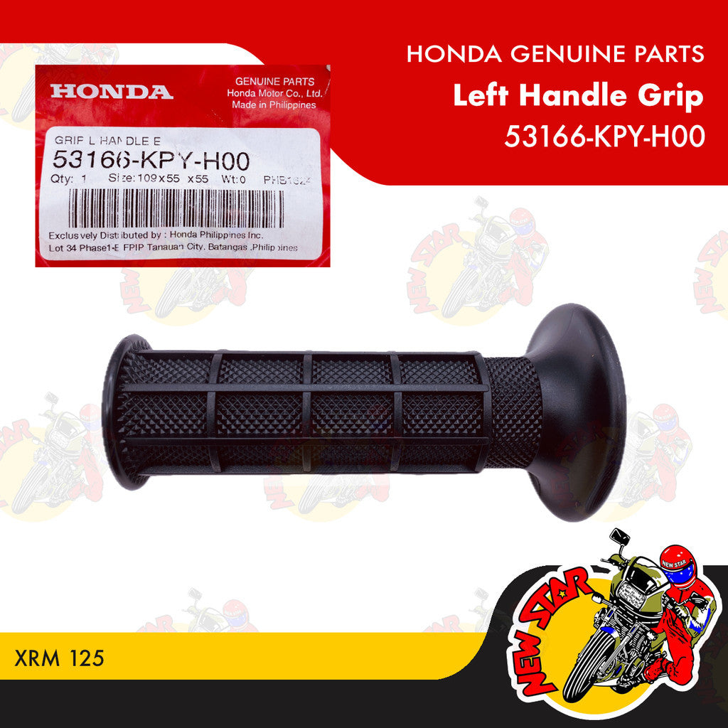 53166-KPY-H00 | Left Handle Grip | Genuine Honda parts | XRM 125 Fi