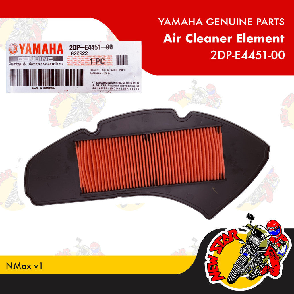 2DP-E4451-00 | Air Cleaner Element | Genuine Yamaha parts | NMax v1
