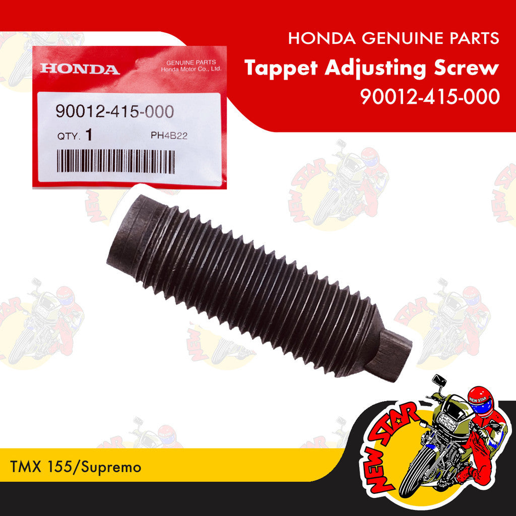 90012-415-000 | Tappet Adjusting Screw | Genuine Honda parts | TMX 155/Supremo