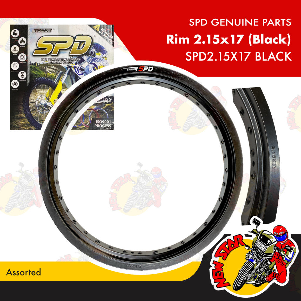 Assorted SPD Alloy Rim 2.15X17 | Genuine SPD parts
