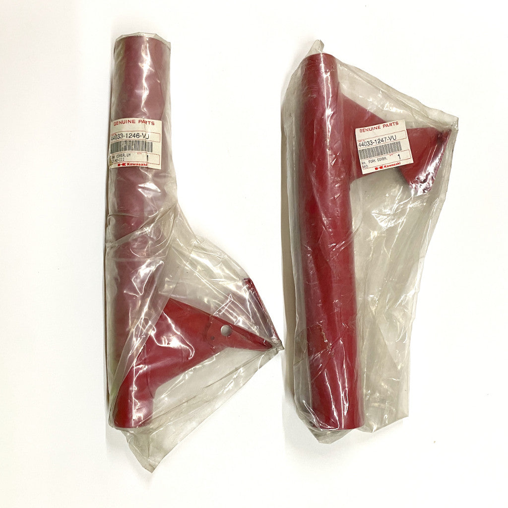 HD III Fork Cover (Red) | Genuine Kawasaki parts
