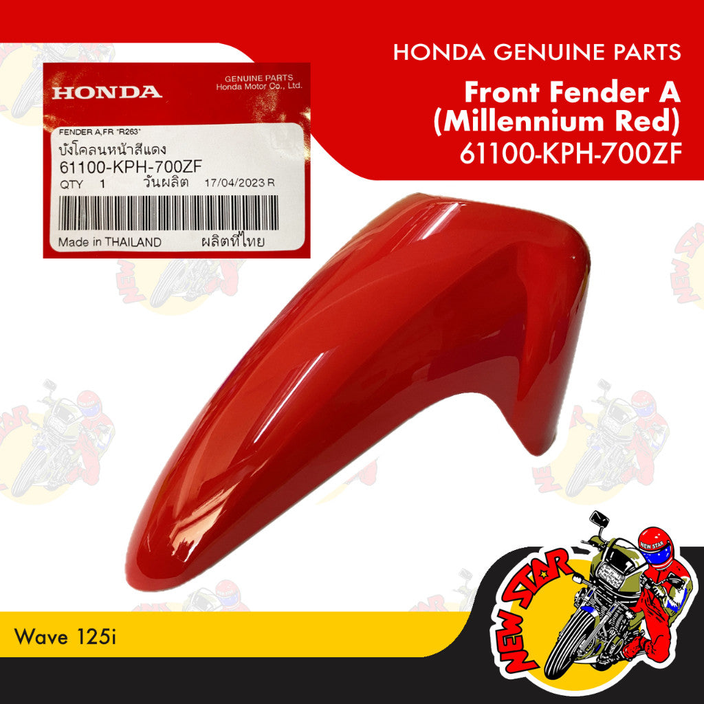 Wave 125i Front Fender A | Genuine Honda parts