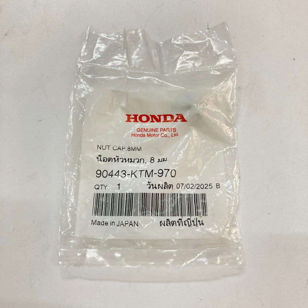 90443-KTM-970 | Nut Cap 8Mm | Genuine Honda parts | XRM125