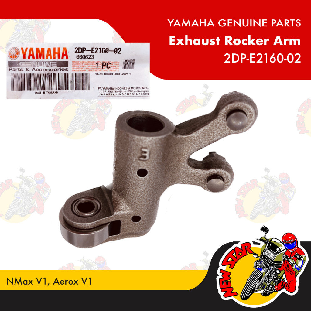 2DP-E2160-02 | Exhaust Rocker Arm | Genuine Yamaha parts | NMax v1 Aerox v1