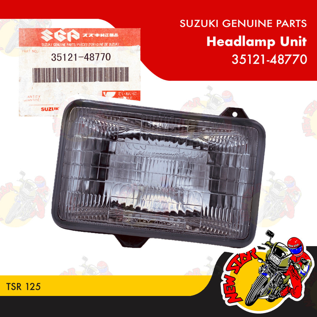 35121-48770 | Headlamp Unit | Genuine Suzuki parts | TSR 125