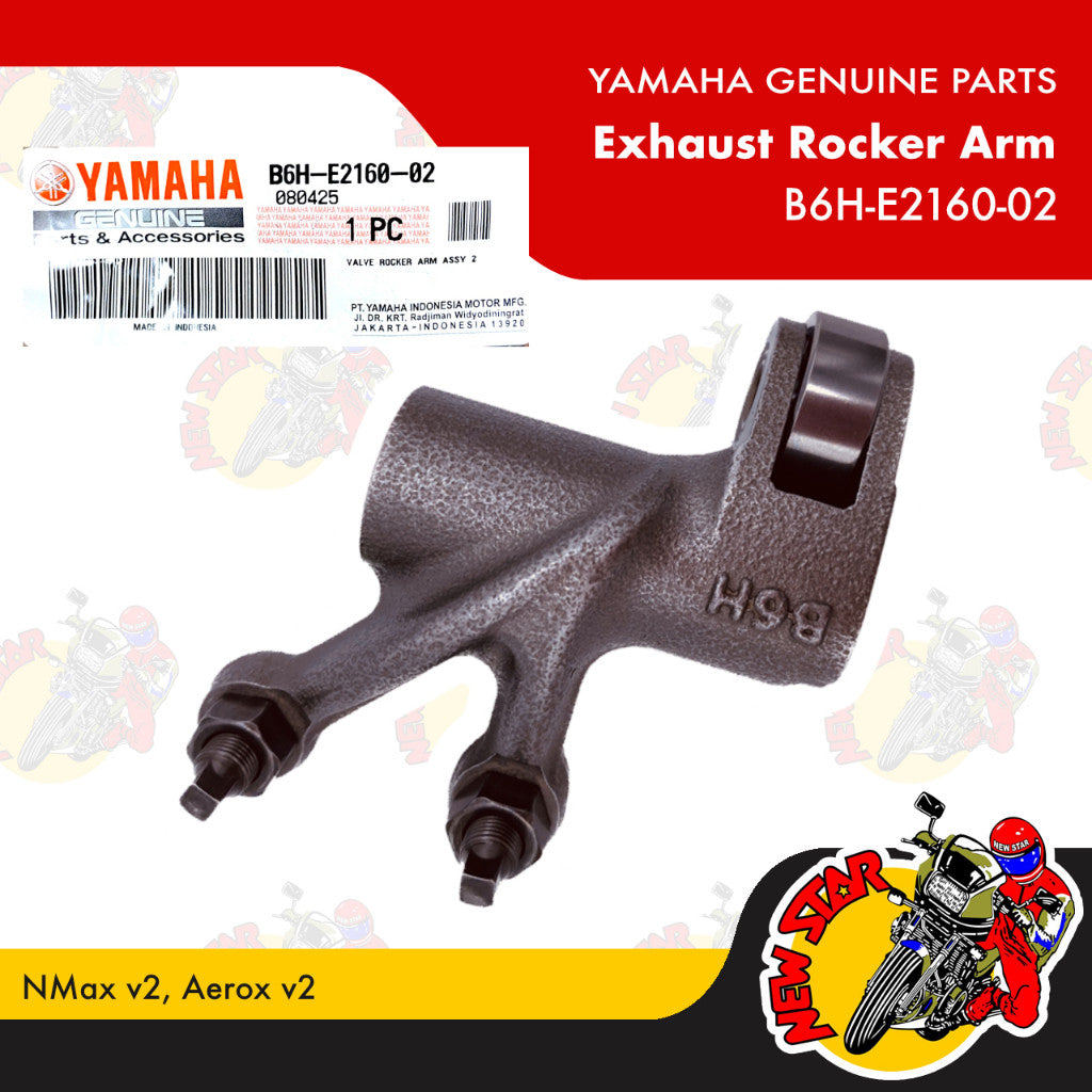 B6H-E2160-02 | Exhaust Rocker Arm | Genuine Yamaha parts | NMax v2 Aerox v2