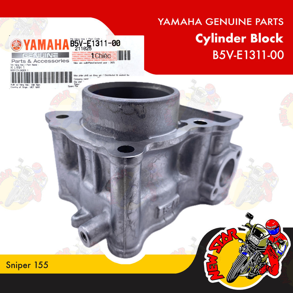 B5V-E1311-00 | Cylinder Block | Genuine Yamaha parts | Sniper 155