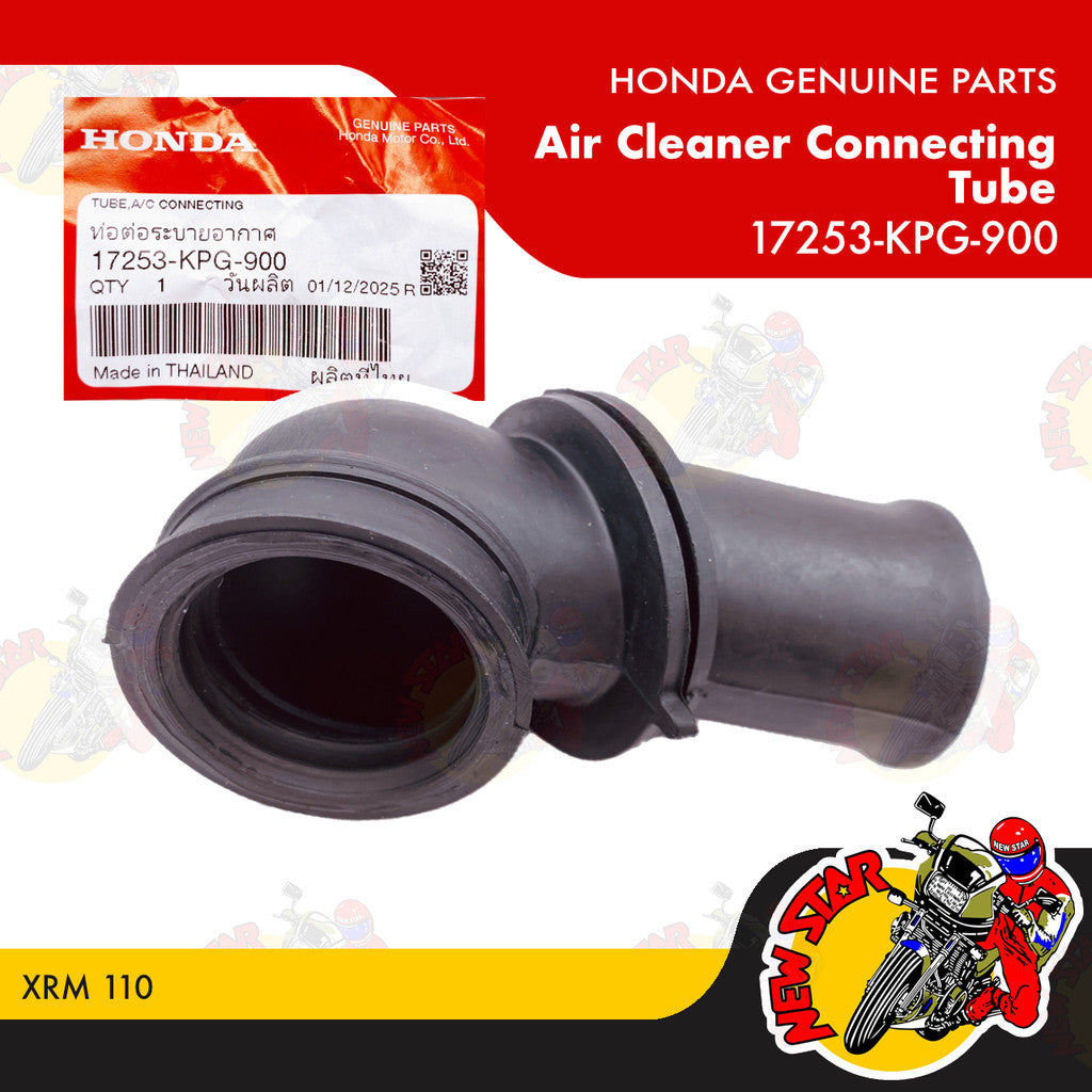 17253-KPG-900 | Air Cleaner Connecting Tube | Genuine Honda parts | XRM 110