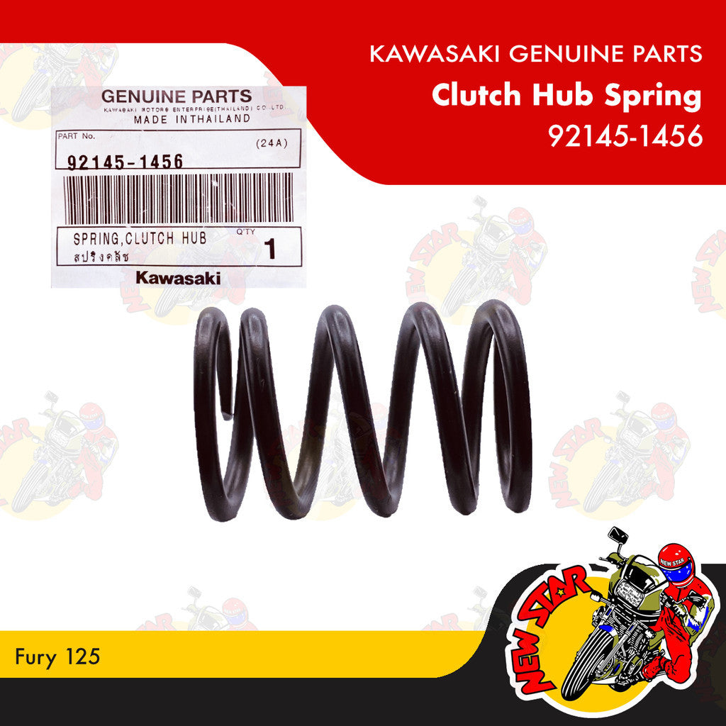 92145-1456 | Clutch Hub Spring | Genuine Kawasaki parts | Fury 125