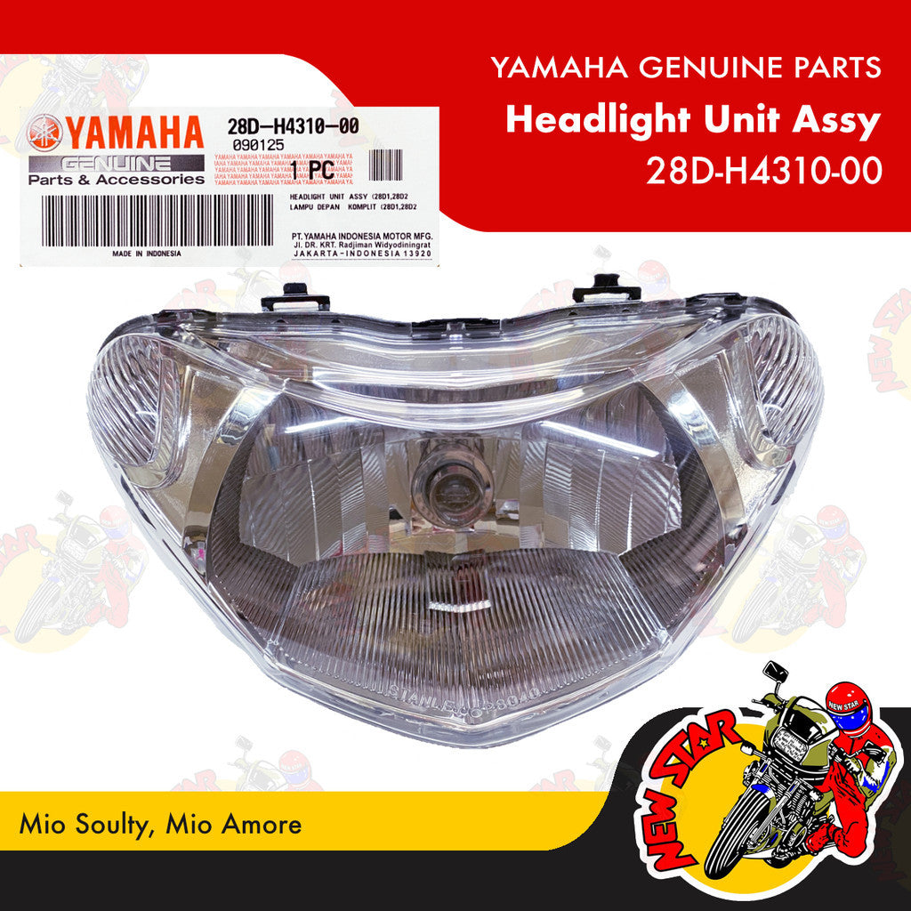 28D-H4310-00 | Headlight Unit Assy | Genuine Yamaha parts | Mio Soulty Mio Amore