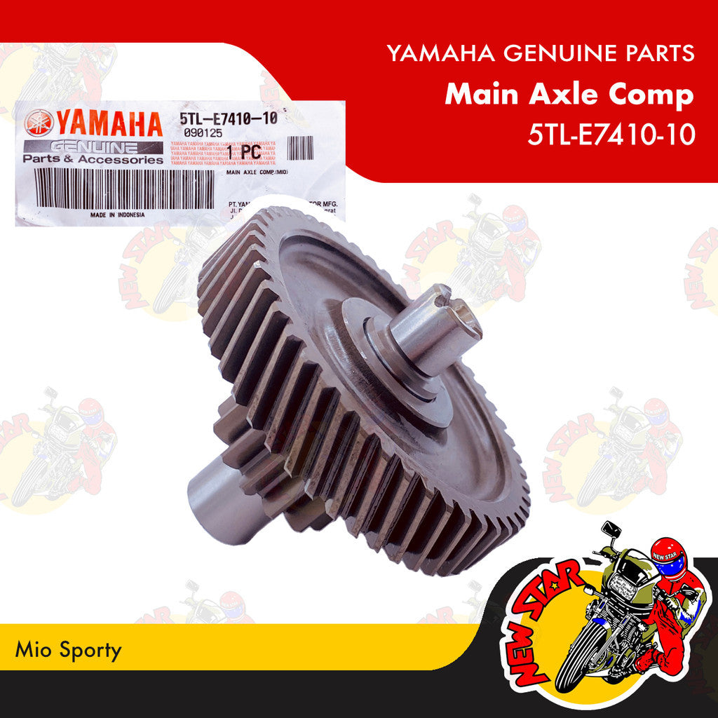 5TL-E7410-10 | Main Axle Comp | Genuine Yamaha parts | Mio Sporty