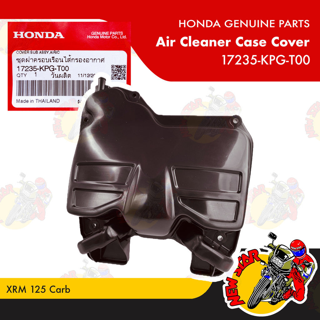 17235-KPG-T00 | Air Cleaner Case Cover | Genuine Honda parts | XRM 125 Carb