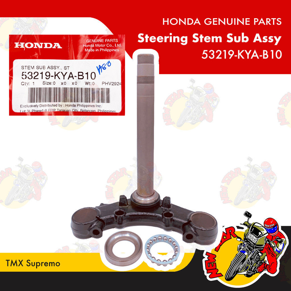 53219-KYA-B10 | Steering Stem Sub Assy | Genuine Honda parts | TMX Supremo