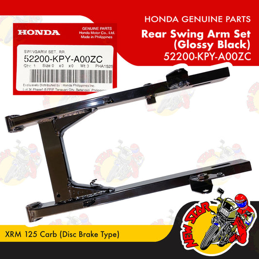 52200-KPY-A00ZC | Rear Swing Arm Set (Glossy Black) | Genuine Honda parts |