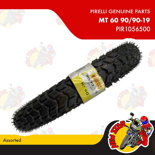 PIR1056500 | MT 60 90/90-19 | Genuine Pirelli tires | Assorted