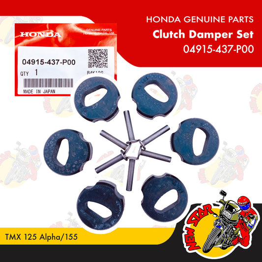04915-437-P00 | Clutch Damper Set | Genuine Honda parts | TMX 125 Alpha/155