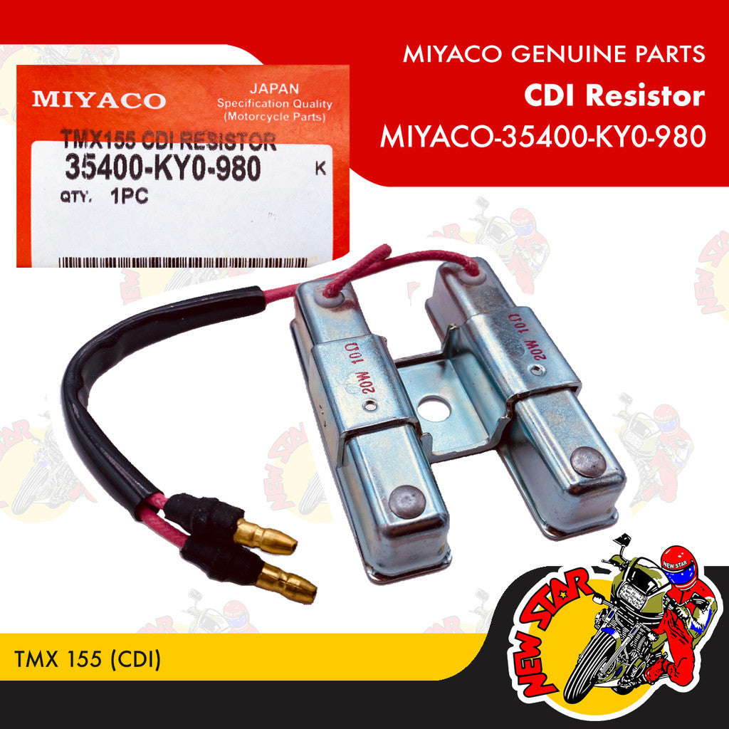 MIYACO-35400-KY0-980 | CDI Resistor | Genuine Miyaco parts | TMX 155 (CDI)