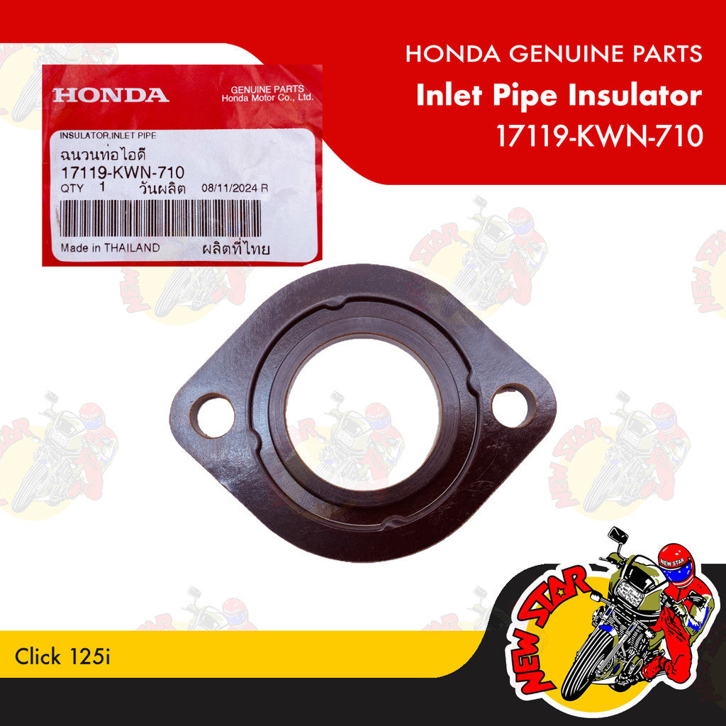 17119-KWN-710 | Inlet Pipe Insulator | Genuine Honda parts | Click 125i