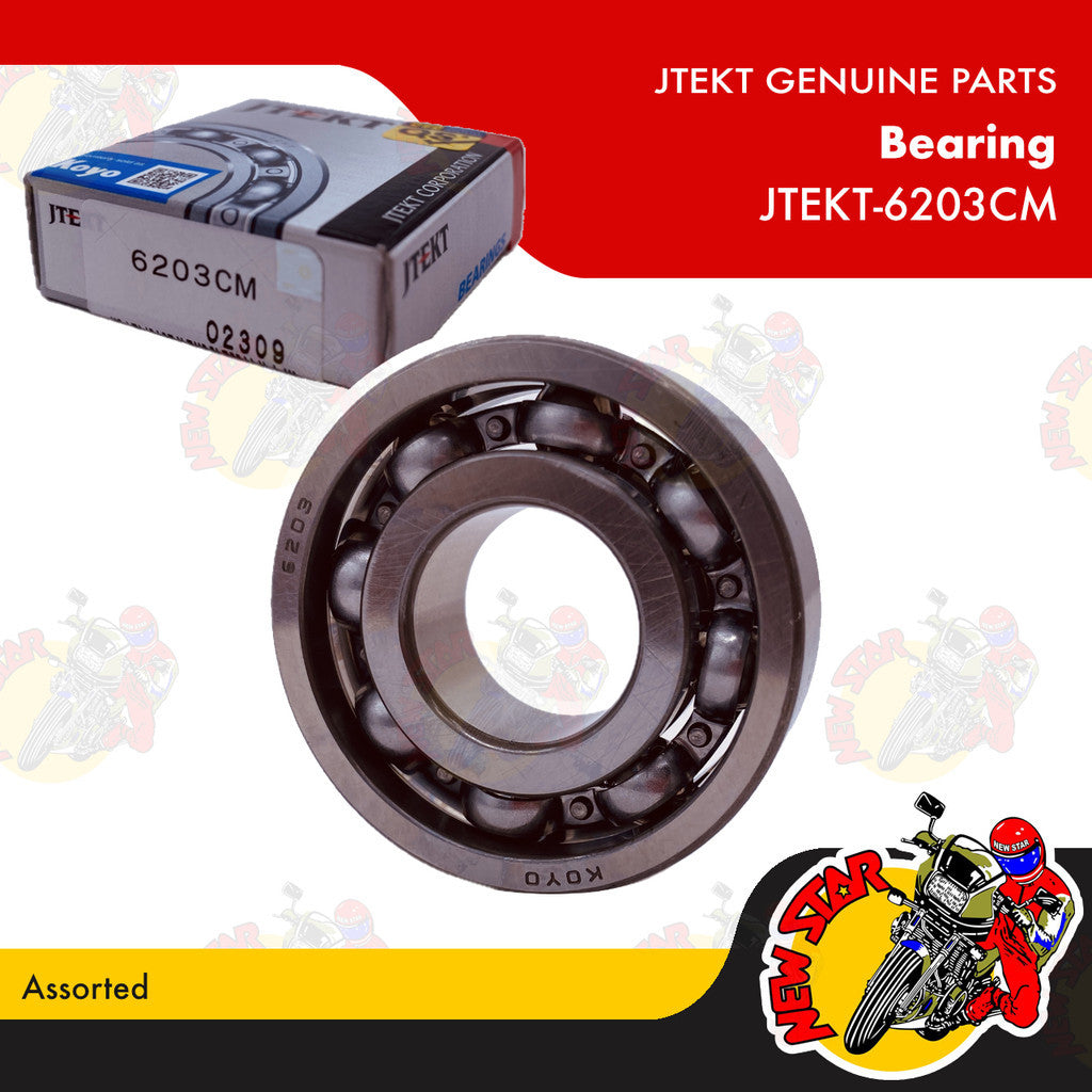 JTEKT-6203CM | Bearing | Genuine JTEKT (formerly Koyo) parts | Assorted