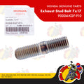90004-KGF-910 | Exhaust Stud Bolt 7x17 | Genuine Honda parts | Click 125i/150i PCX 150/160 ADV 150