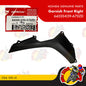 64320-K59-A70ZD | Garnish Front Right | Genuine Honda parts | Click 125i v2