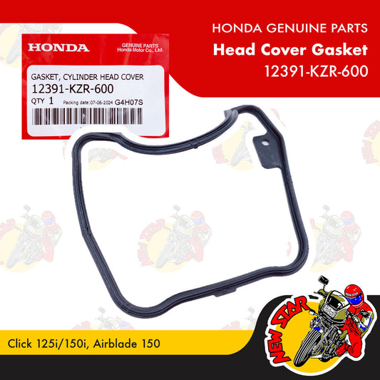 12391-KZR-600 | Head Cover Gasket | Genuine Honda parts | Click 125i v1/150i v1 Airblade 150