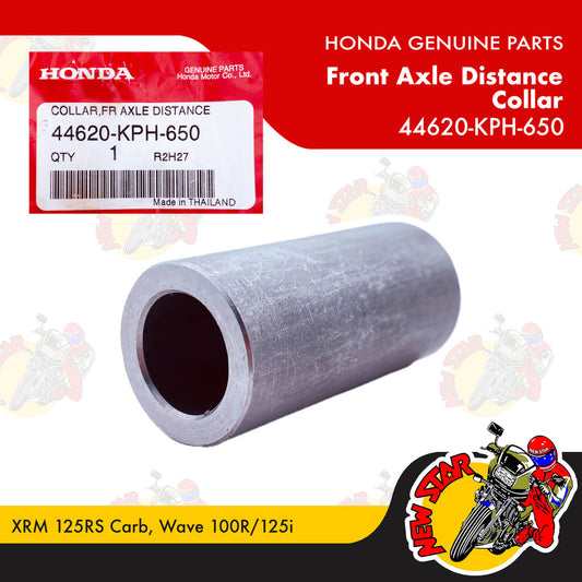 44620-KPH-650 | Front Axle Distance Collar | Genuine Honda parts | XRM 125RS Carb Wave 100R/125i