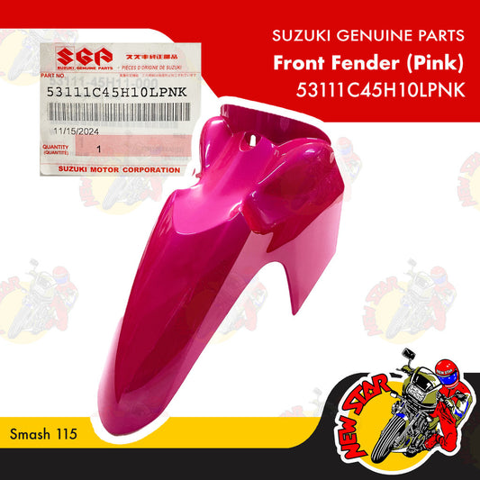 53111C45H10LPNK | Front Fender (Pink) | Genuine Suzuki parts | Smash 115