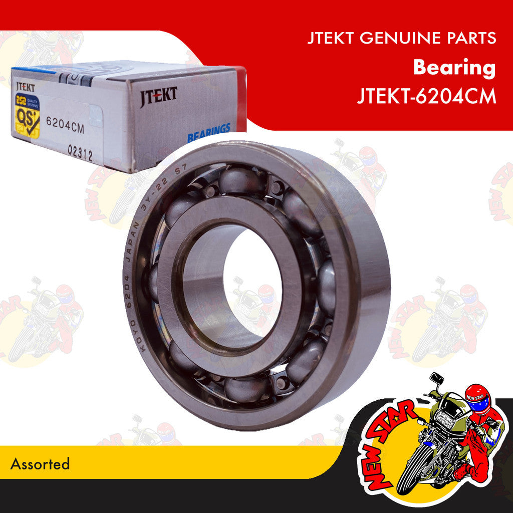 JTEKT-6204CM | Bearing | Genuine JTEKT (formerly Koyo) parts | Assorted