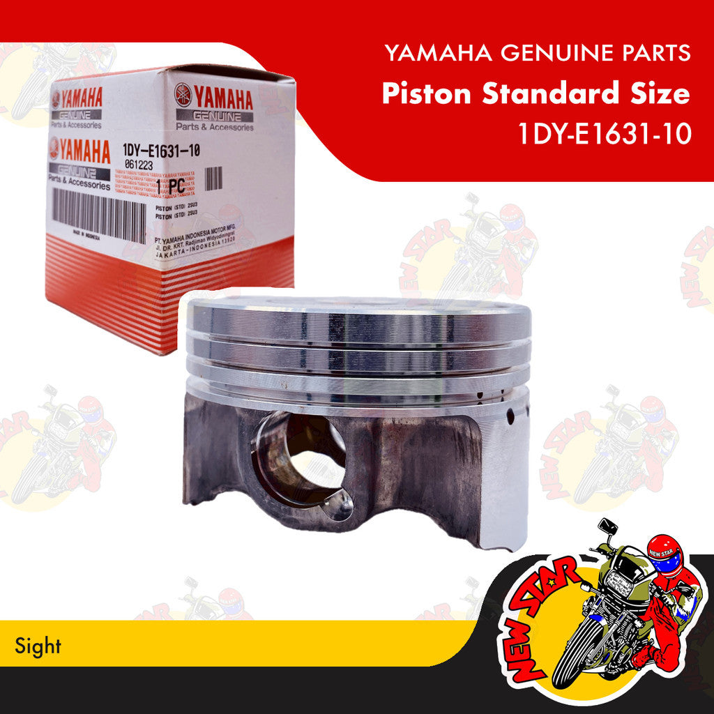 1DY-E1631-10 | Piston Standard Size | Genuine Yamaha parts | Sight Vega Force Fi