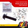 93891-04016-07 | Washer Screw 4x16 | Genuine Honda parts | Wave 125