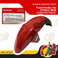 61000-KPG-H00ZC | Front Fender Set (Victory Red) | Genuine Honda parts | XRM 125 RS Fi