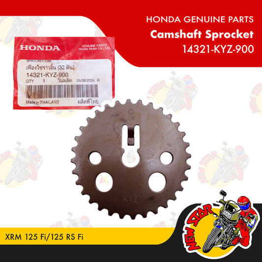14321-KYZ-900 | Camshaft Sprocket | Genuine Honda parts | XRM 125 Fi/125 RS Fi