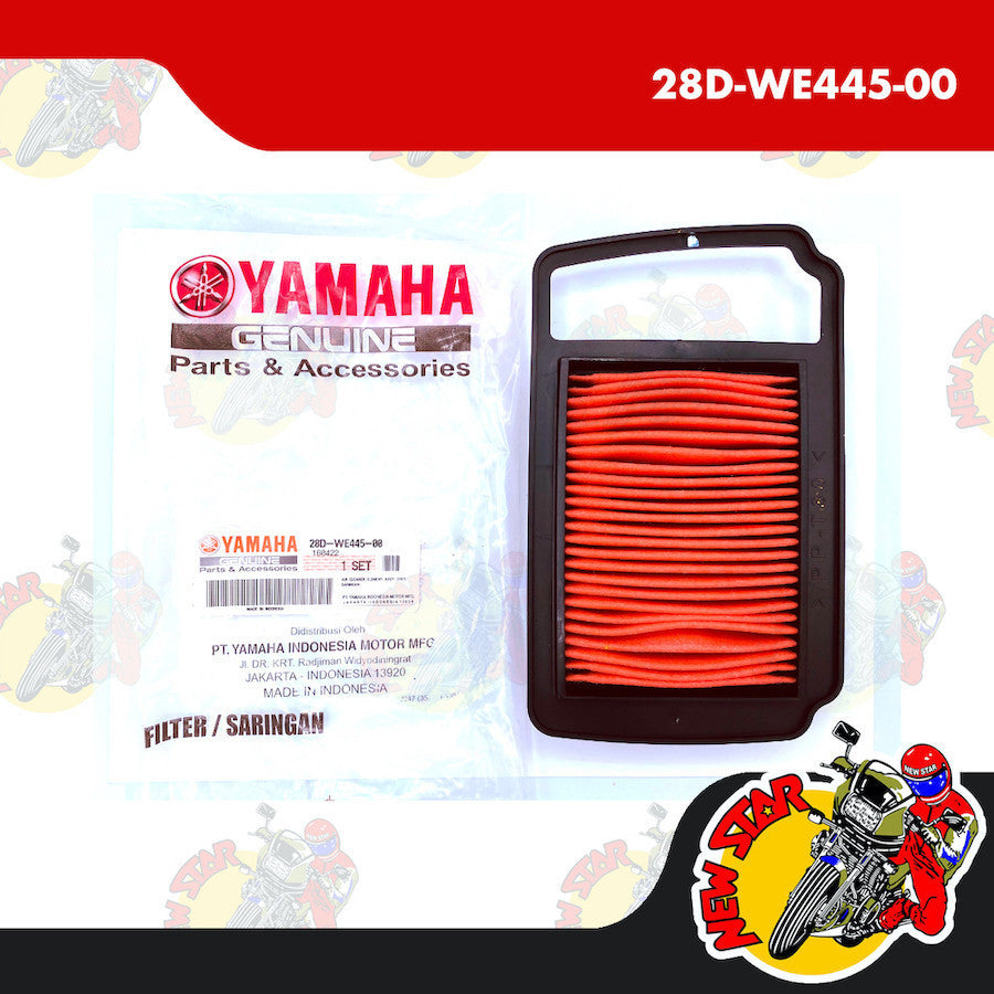 28D-WE445-00 | Air Filter/Cleaner Element | Genuine Yamaha parts | Mio Amore