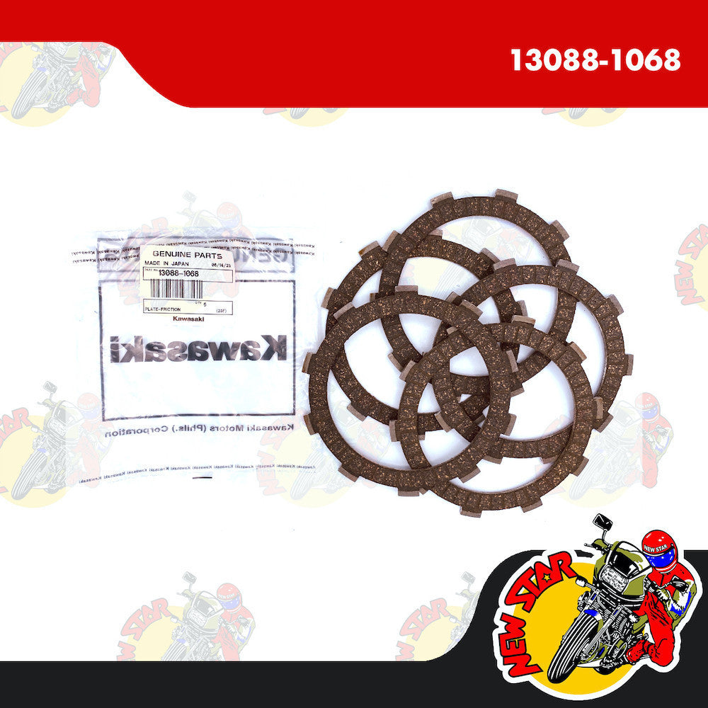 13088-1068 | Clutch Lining | Genuine Kawasaki parts | Barako I Barako II Barako III