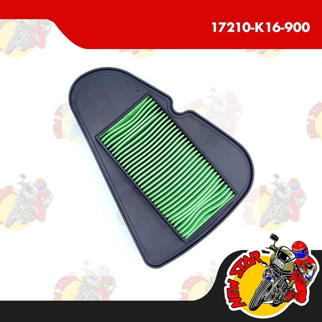 17210-K16-900 | Air Cleaner Element | Genuine Honda parts | Beat Fi Zoomer X