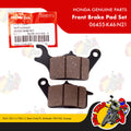 06455-K46-N21 | Front Brake Pad Set | Genuine Honda parts | Click 125i v1/150i v1 Beat Carb/Fi