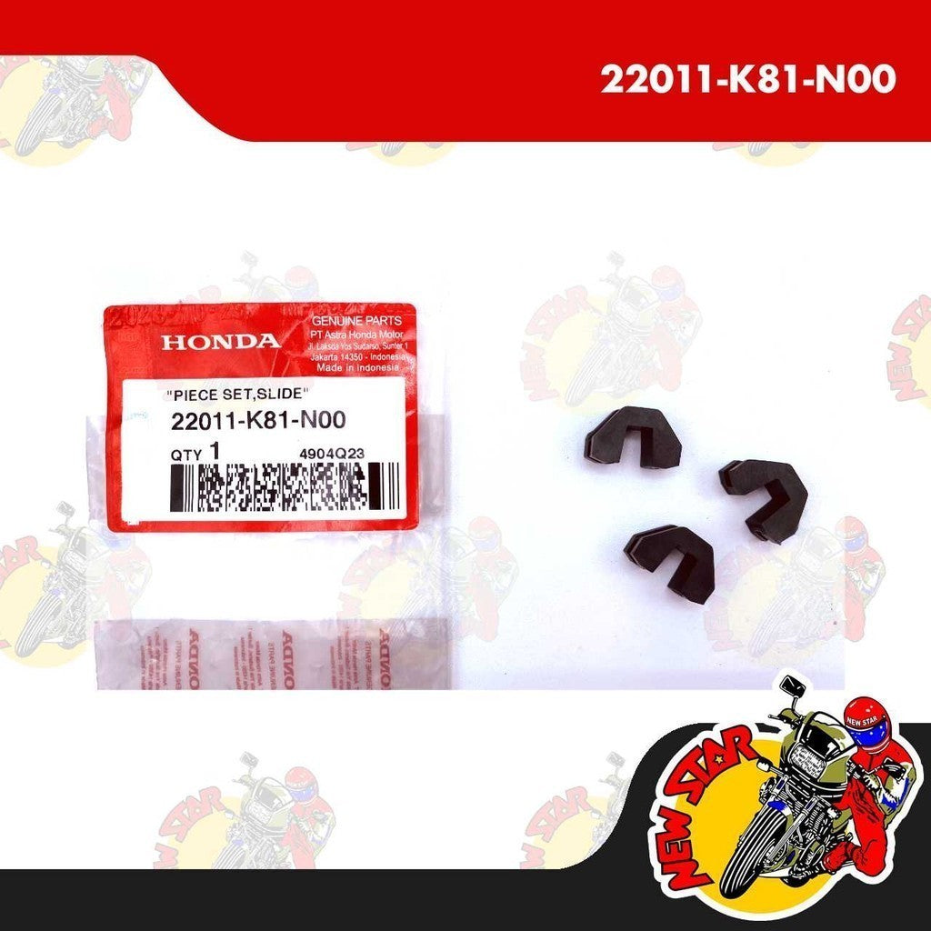 22011-K81-N00 | Slide Piece Set | Genuine Honda parts | Beat Fi