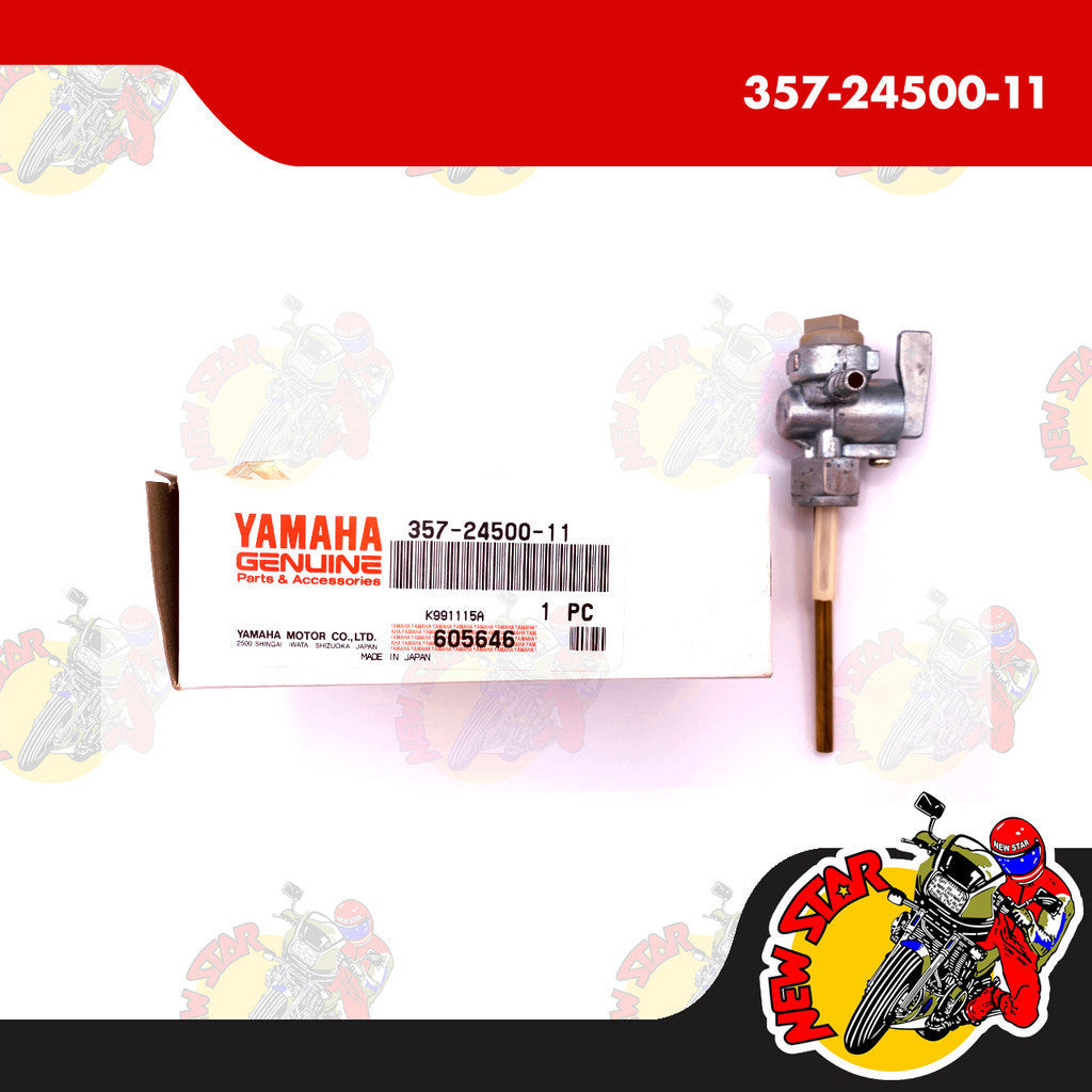 357-24500-11 | Fuel Cock Assy | Genuine Yamaha parts | RS 100 RXT 135 YL 2