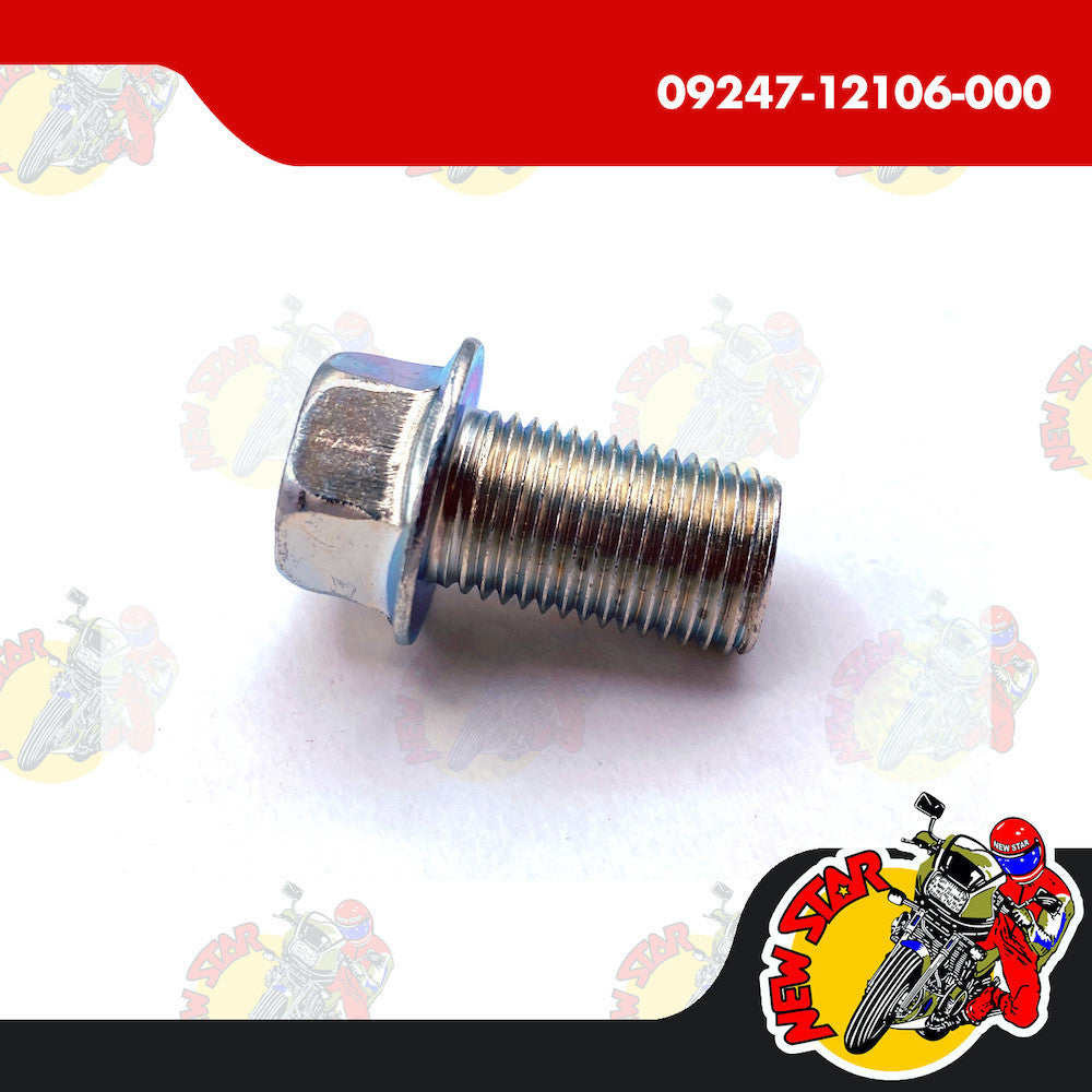 09247-12106-000 | Drain Plug Bolt 12X20 | Genuine Suzuki parts | Raider 150 Carb