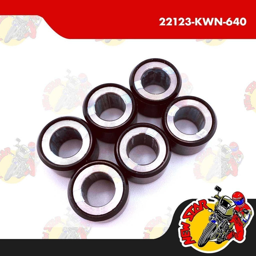 22123-KWN-640 | Weight Roller Set | Genuine Honda parts | Click 125i