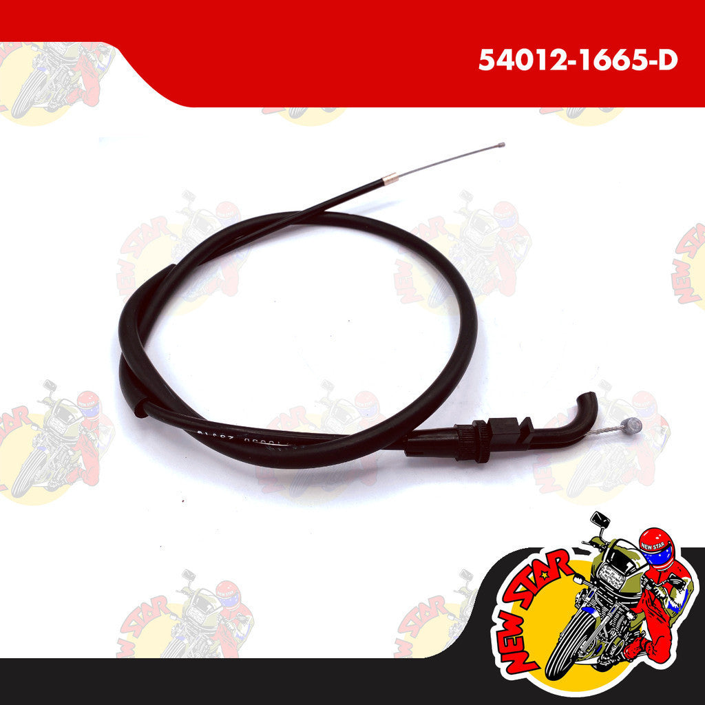 54012-1665-D | Throttle Cable | Genuine Kawasaki parts | Barako I Barako II