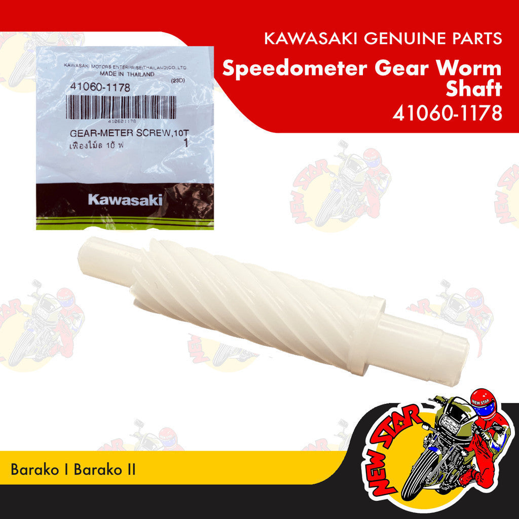 Barako I Barako II Speedometer Gear Screw Set | Genuine Kawasaki parts