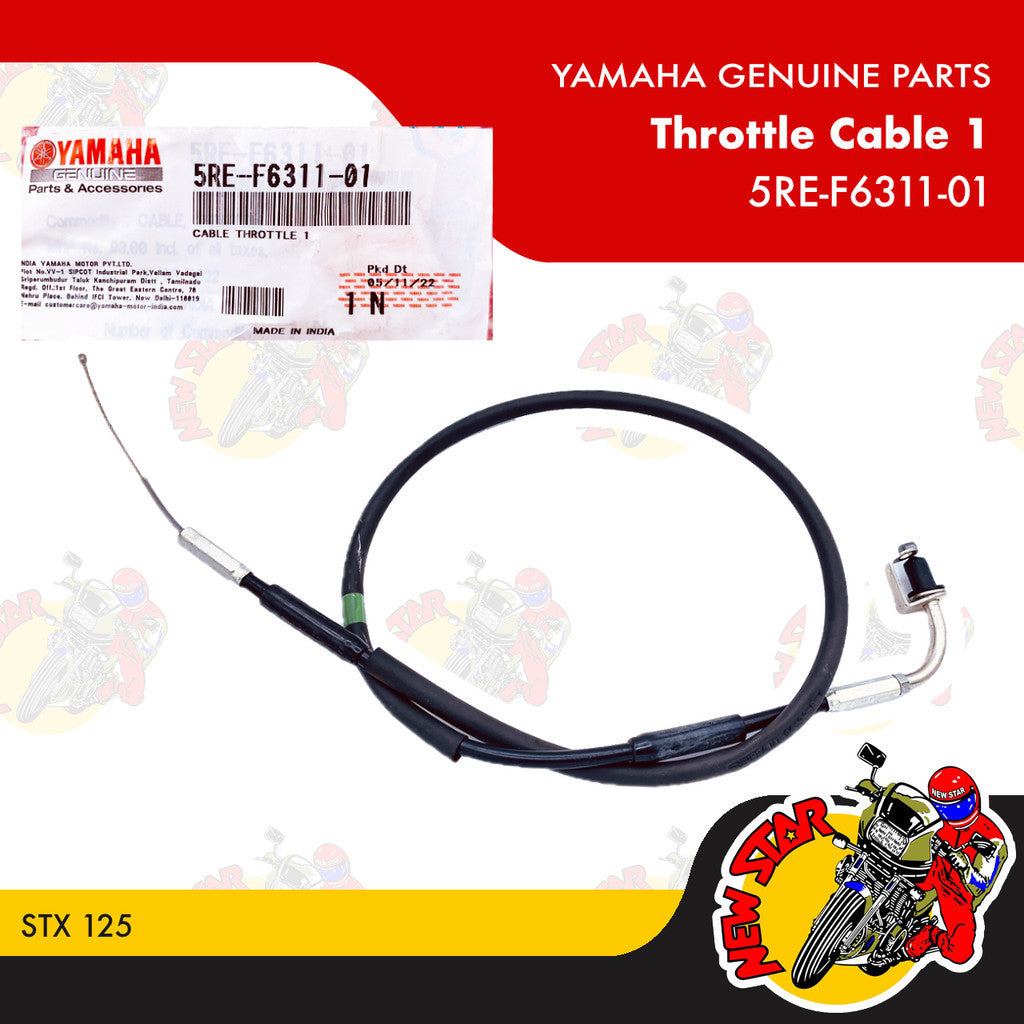 5RE-F6311-01 | Throttle Cable 1 | Genuine Yamaha parts | STX 125