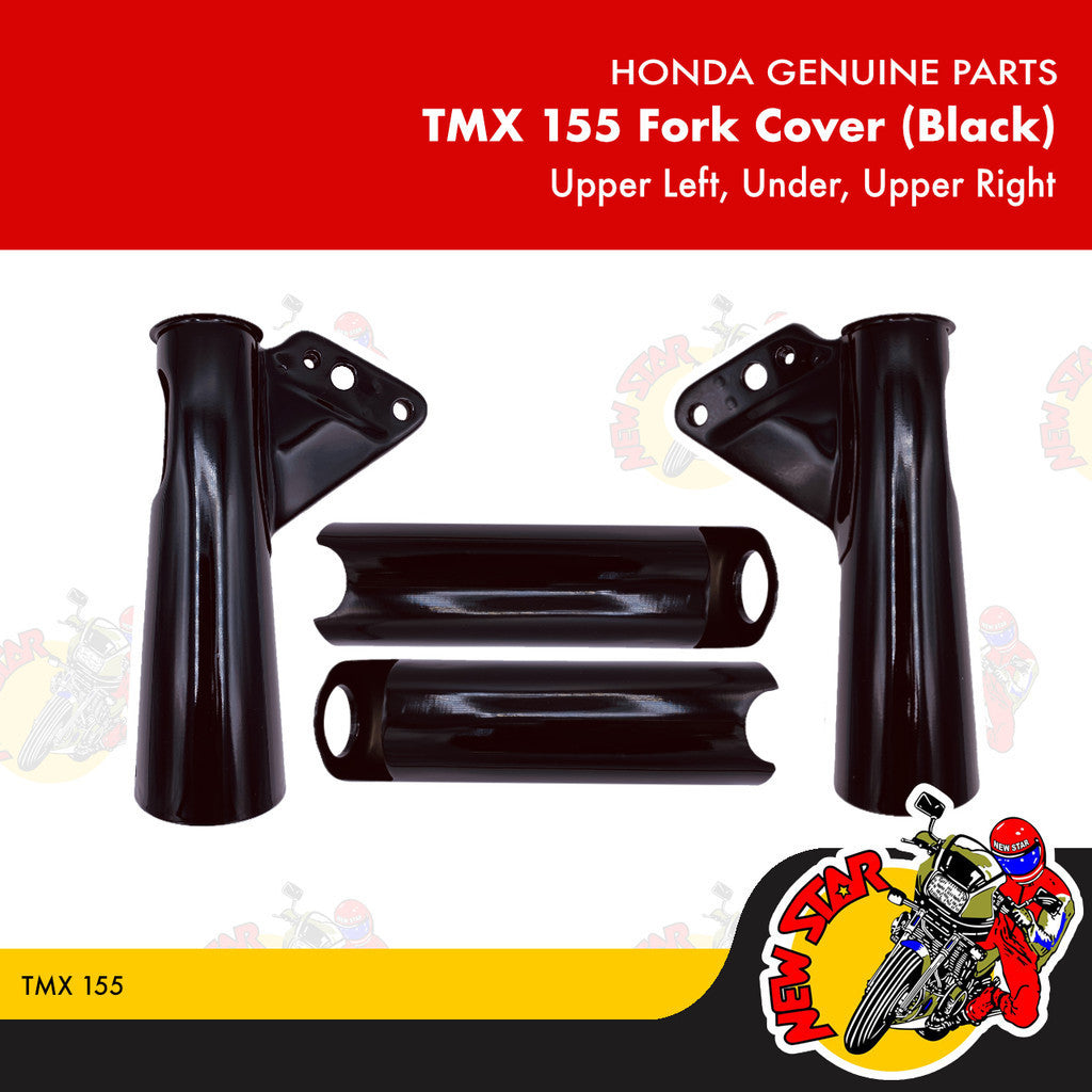 TMX 155 Fork Cover (Black) | Genuine Honda parts