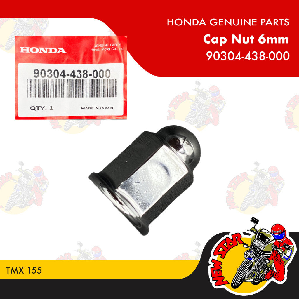 90304-438-000 | Cap Nut 6mm | Genuine Honda parts | TMX 155