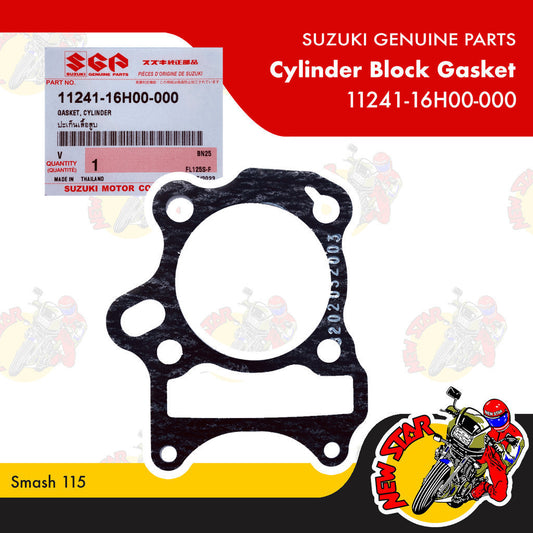 11241-16H00-000 | Cylinder Block Gasket | Genuine Suzuki parts | Smash 115
